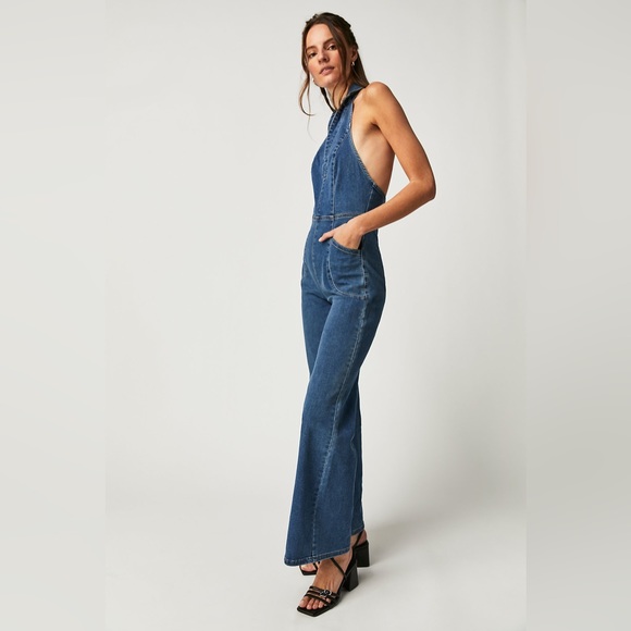 Free People Sweet Thing Jumpsuit Size L - Picture 4 of 13